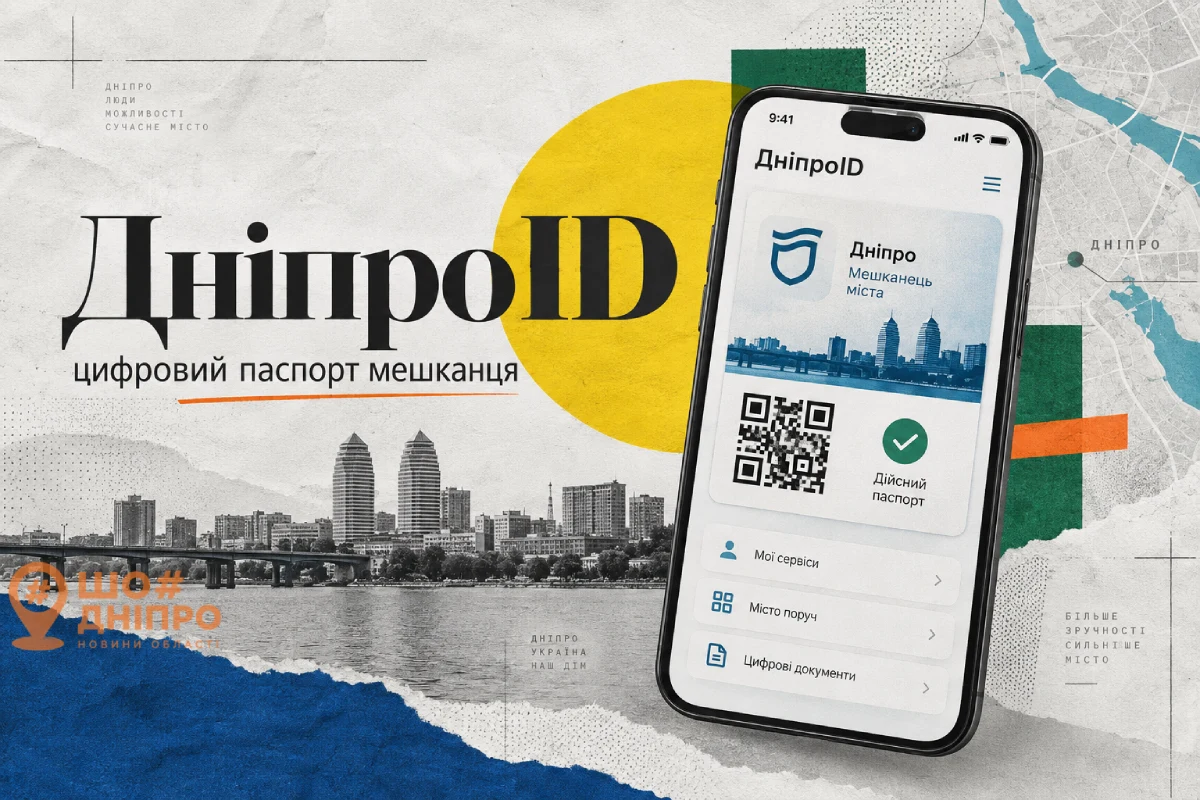 Дніпро готує єдиний цифровий паспорт мешканця - ДніпроID