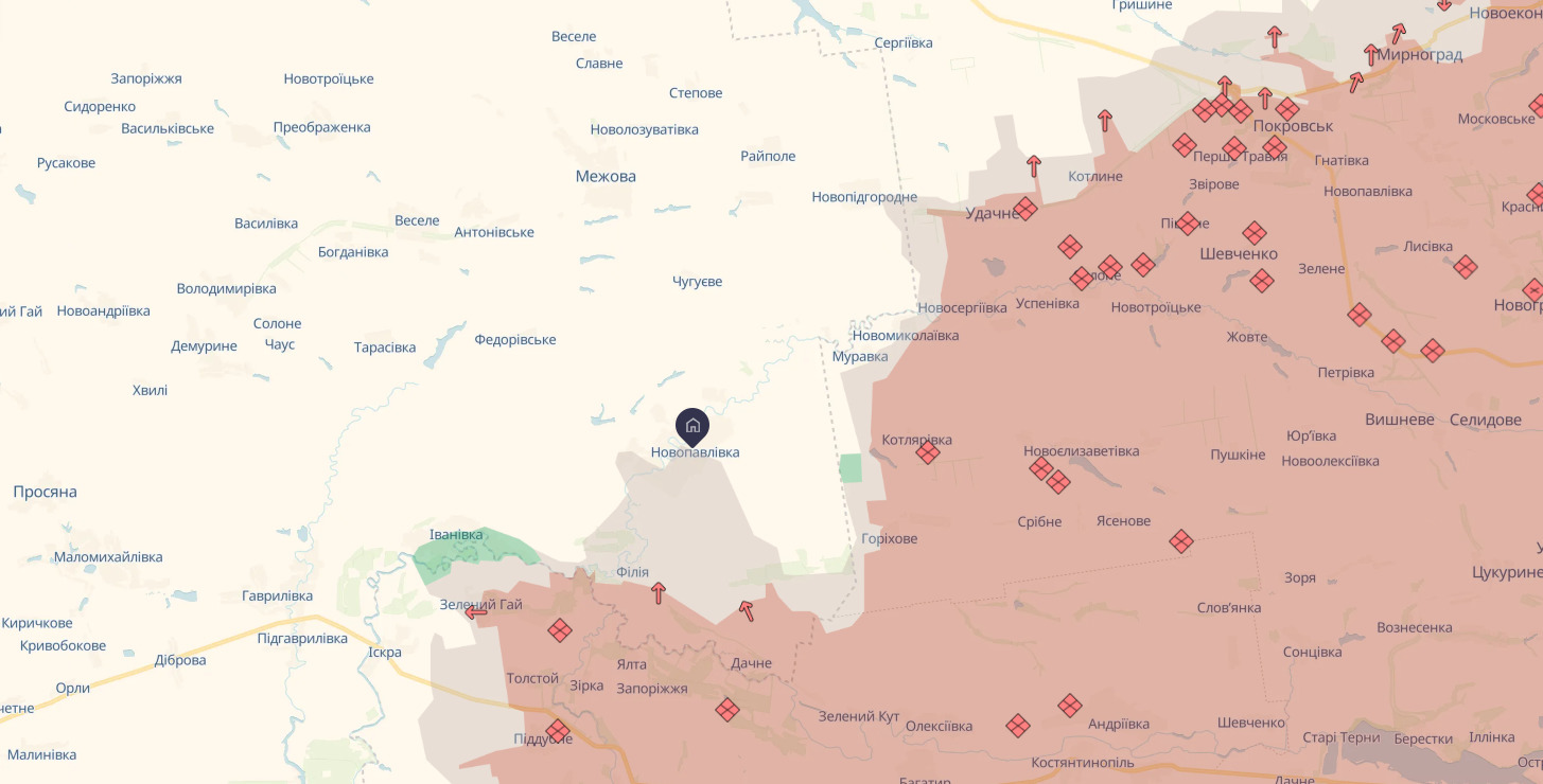 На Новопавлівському напрямку зафіксовано нові підрозділи БпЛА та посилення авіаударів