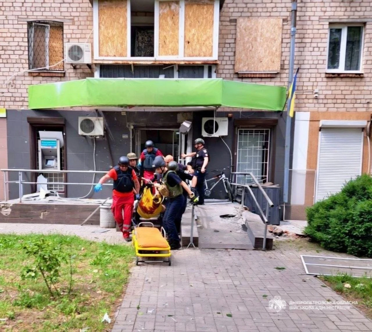 Удар по Нікополю та Павлоградському району 8 червня