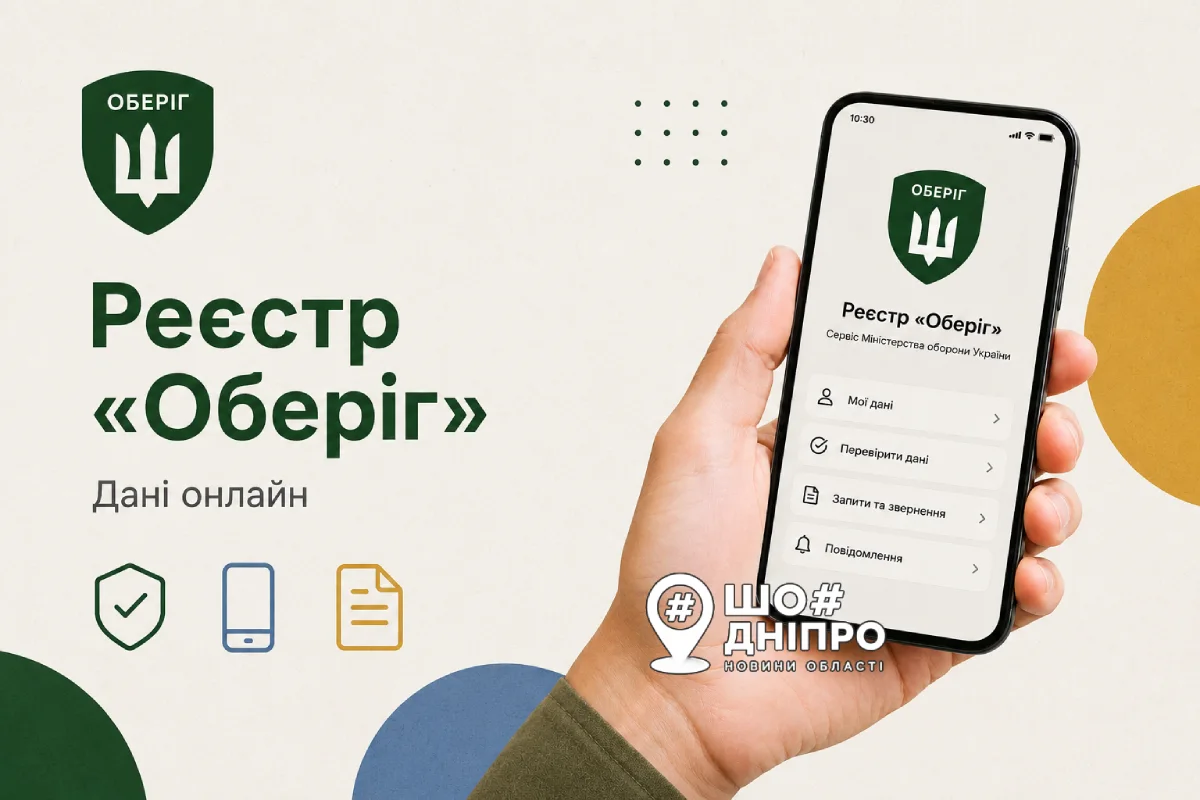 Реєстр «Оберіг»: як військовозобов'язаному безоплатно перевірити свої дані