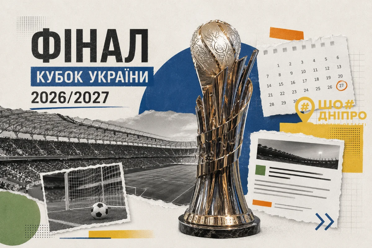 Финал Кубка Украины 2026/2027: дата и новости