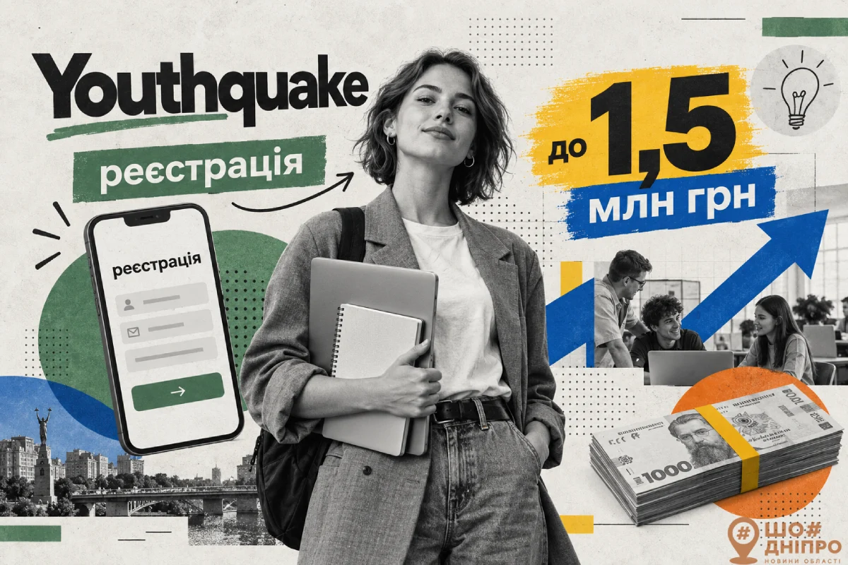 Youthquake відкрив реєстрацію для молодих підприємців: гранти до 1,5 млн грн