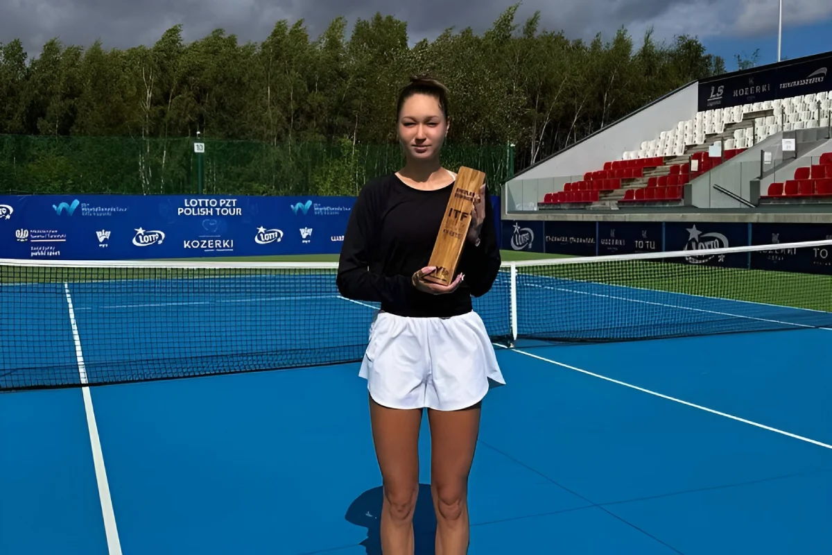 Дніпрянка Лазаренко взяла два титули на турнірі WTT W15 у Польщі