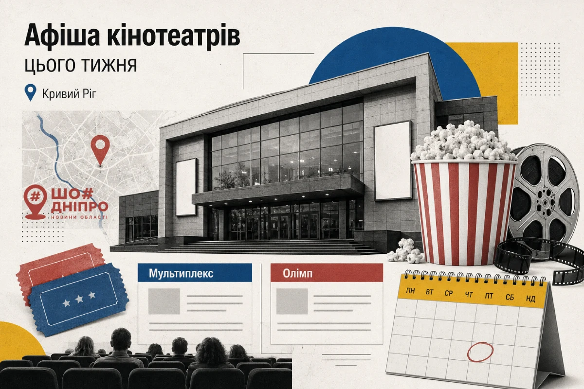 Чотири фільми у кінотеатрах Кривого Рогу: розклад і ціни цього тижня