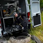 «Аульський водовід» перевіряє каналізаційні мережі Кам'янського роботизованим комплексом