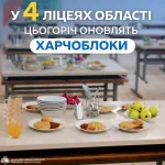 Чотири ліцеї Дніпропетровщини отримають оновлені харчоблоки за 96 млн грн