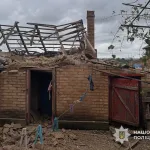 Чотири поранених у Нікополі та районі, пошкоджено підприємство й пожежну машину