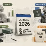 Що зміниться в Україні з серпня 2026 року: пенсії, мобілізація, ФОП і ваучери