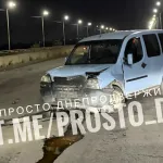 У Кам'янському розшукують водія сірої Skoda Octavia, який втік після ДТП
