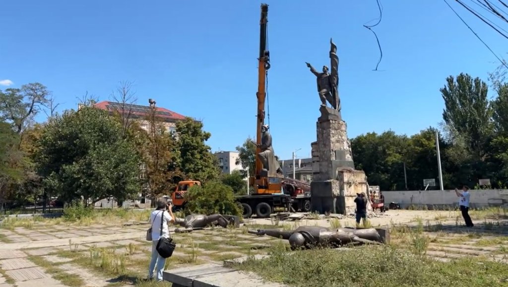 In Dnipro, the monument to the Communards of 1905 was demolished