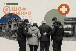 У Кам’янському районі поліцейські доправили до лікарні подружжя після нічної атаки дронів