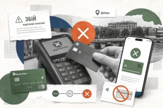 Збій у ПриватБанку: черги в магазинах і списання без підтвердження оплати