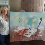 Виставка «Музей покинутих міст» у Кам'янському отримала нове полотно про маріупольських музикантів