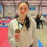 Тхеквондистка з Кам'янського виборола бронзу на чемпіонаті України серед молоді